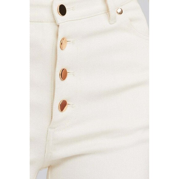 SIGNIFICANT OTHER LENNY JEANS CREAM Boutique Pants MRP $229 NWOT Womens Size 2 - Picture 3 of 10